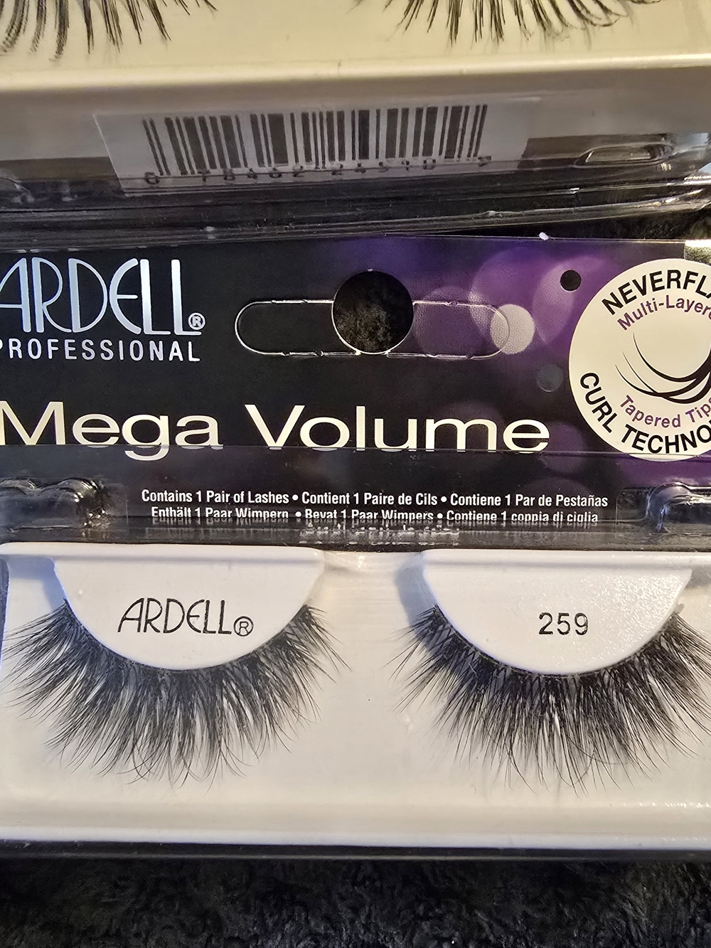 Kiss Lash Couture Faux Mink Black Mixed False Eyelashes Set - Picture 3 of 6